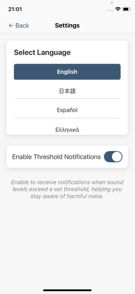 settings settings